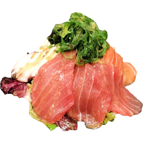 Amanida sashimi